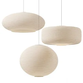 Sansho paper pendant lights